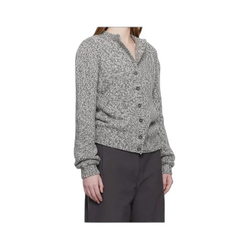 Long-Sleeved Cashmere And Wool Blend Cardigan