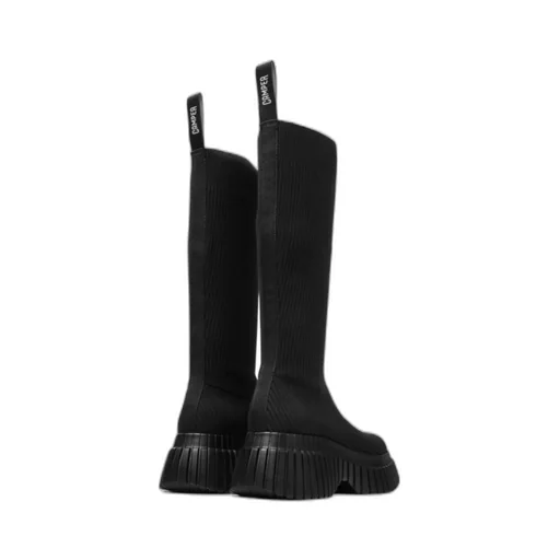 Pix Bcn Ribbed-Knit Boots