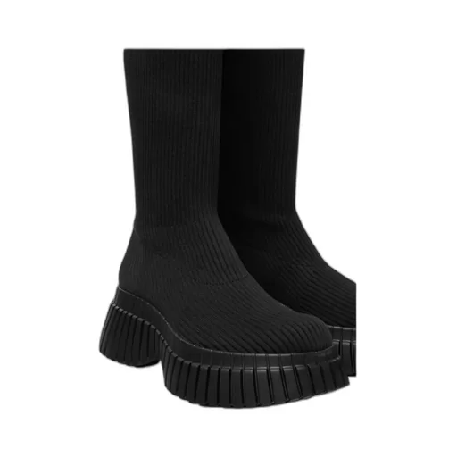 Pix Bcn Ribbed-Knit Boots