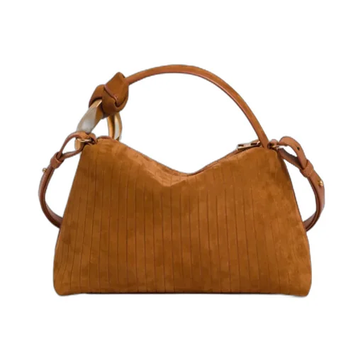 Small Suede Tote Bag