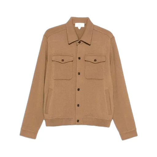 Buttoned Flap-Pocket Jacket