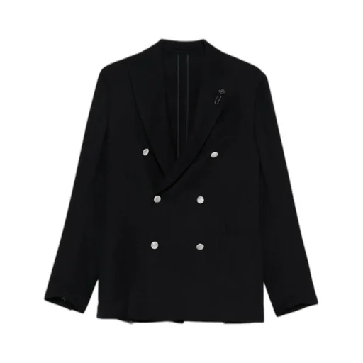 Double-Breasted Buttoned Jacket