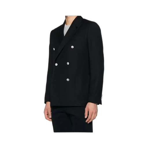 Double-Breasted Buttoned Jacket