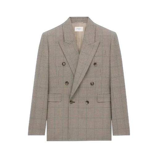 Saint Laurent Prince Of Wales Jacket