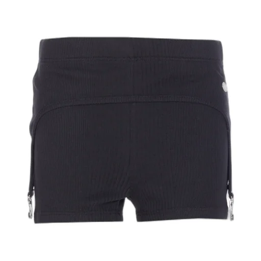 Ribbed-Garter Shorts