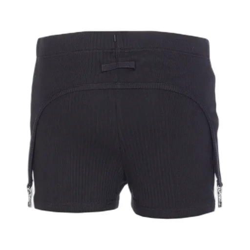 Ribbed-Garter Shorts