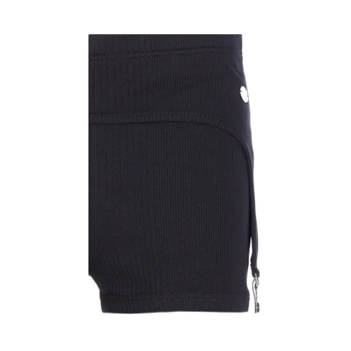Ribbed-Garter Shorts