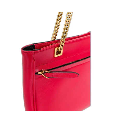 V-Logo Chain Tote Bag