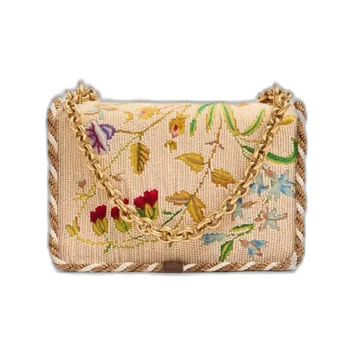 Valentino Garavani Vain Small Embroidered Shoulder Bag