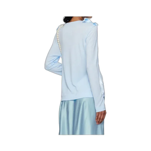 Bow Ribbon Tail Long Sleeve T-Shirt