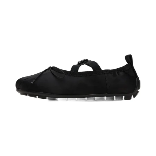 Embellished Grip Ballet Flats