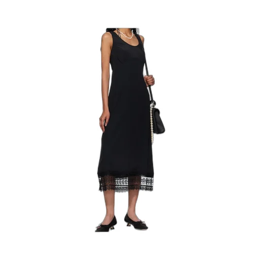 Trim Slip Dress
