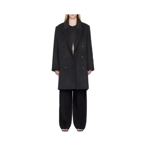Double-Breasted Cashmere Coat