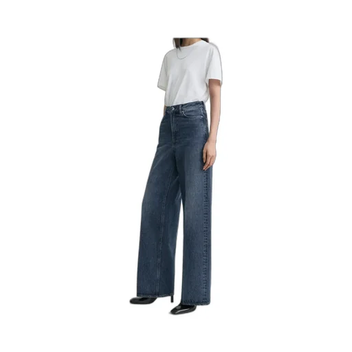 Waistband Denim Trousers