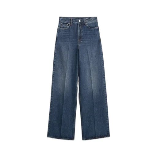 Waistband Denim Trousers