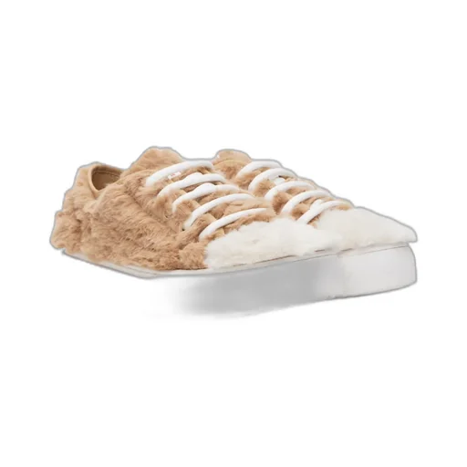 Faux-Fur Sneakers