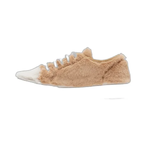 Faux-Fur Sneakers