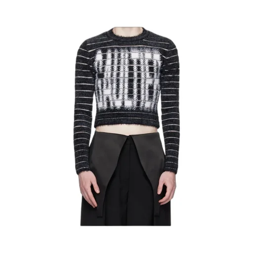 Intarsia-Logo Sweater
