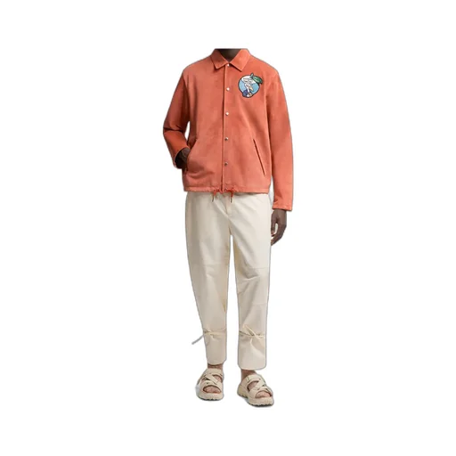 Moncler X Gilga Farm By Donald Glover Navel Suede Shirt Jacket
