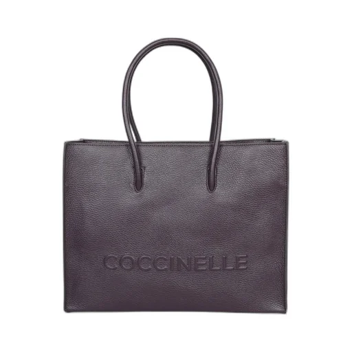 Large Myrtha Embossed-Logo Tote Bag
