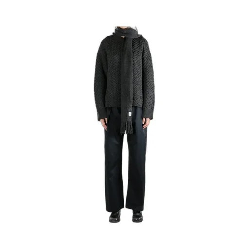 Mm6 Maison Margiela Scarf Knit Jumper