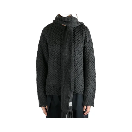 Mm6 Maison Margiela Scarf Knit Jumper