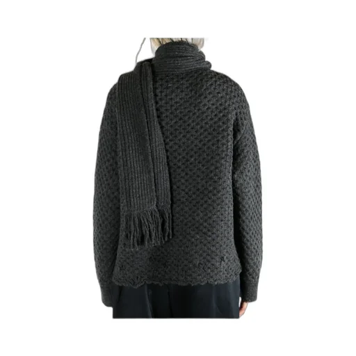 Mm6 Maison Margiela Scarf Knit Jumper