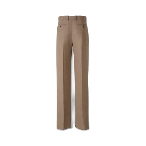 Pleated Wool Trousers