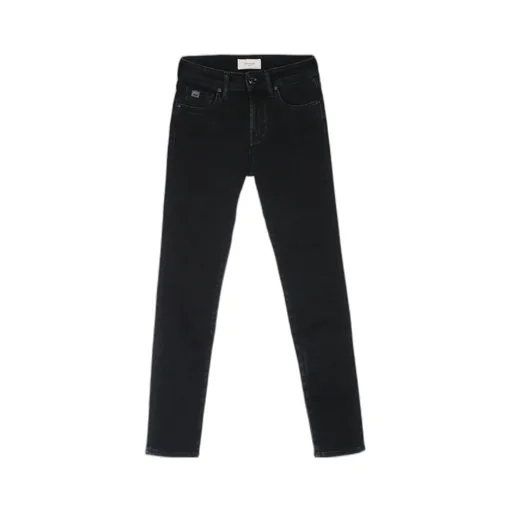 Jacob Cohen Logo Patch Straight Leg Jeans