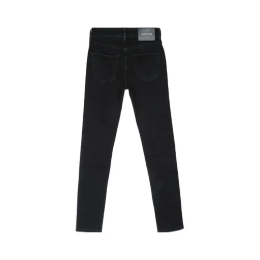 Jacob Cohen Logo Patch Straight Leg Jeans