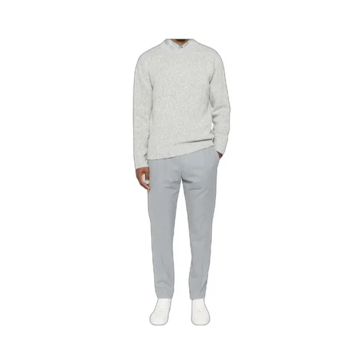Round Neck Sweater Sand