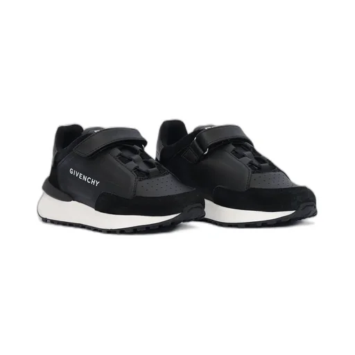 Suede Panelled Sneakers