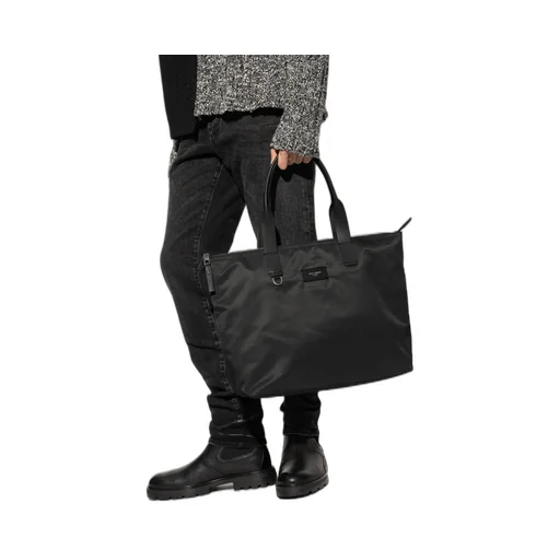 Zippered Shoulder Bag