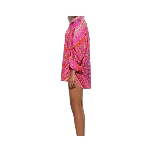 Floral-Patchwork Cotton Shirt