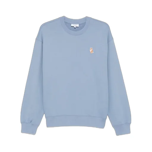 Fox-Embroidered Cotton Sweatshirt