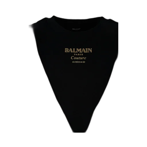 Balmain Kids Logo Printed Jersey Dress