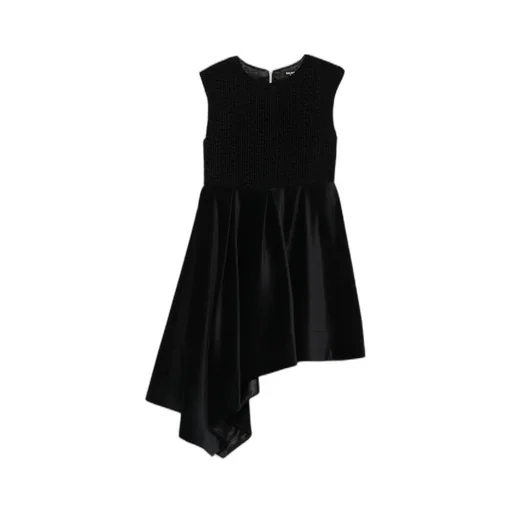 Balmain Kids Asymmetric Zipped Dress