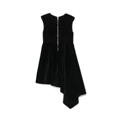 Balmain Kids Asymmetric Zipped Dress