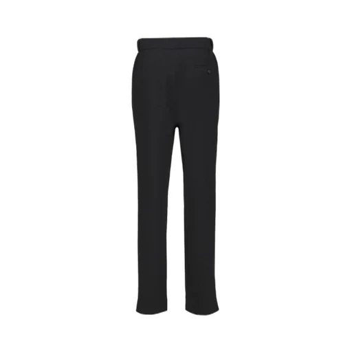 Textured Back-Pocket Trousers