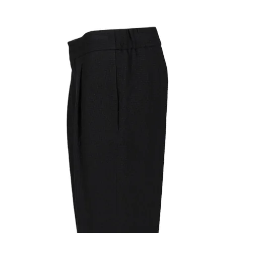 Textured Back-Pocket Trousers