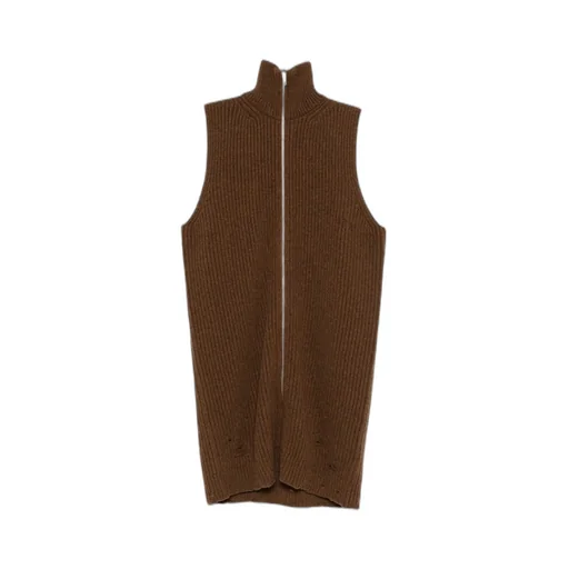 Mm6 Maison Margiela Sleeveless Knitted Cardigan