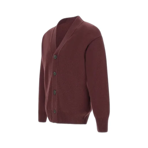 Long-Sleeved Button-Up Cardigan