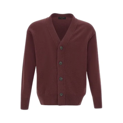 Long-Sleeved Button-Up Cardigan