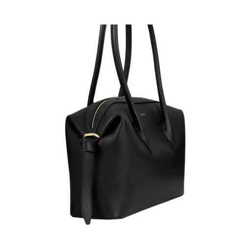 Brioche Duffle - Black Pebble Grained Leather