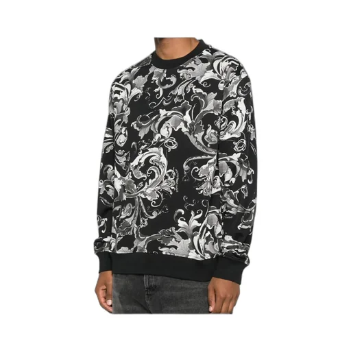 Baroque-Print Sweatshirt