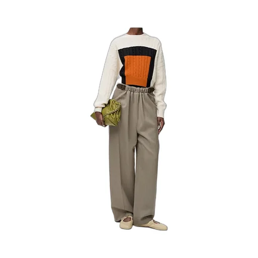 Loewe Anagram Patch Cropped Jumper