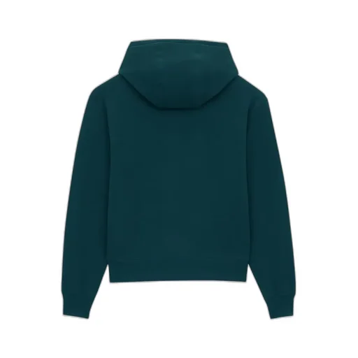 Saint Laurent Logo Embroidered Drawstring Hoodie