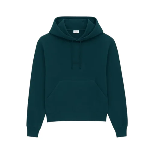 Saint Laurent Logo Embroidered Drawstring Hoodie