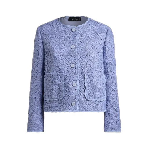 Floral Macramé Jacket