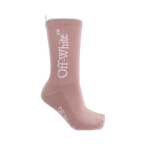 Off-White Logo Detailed Knitted Socks